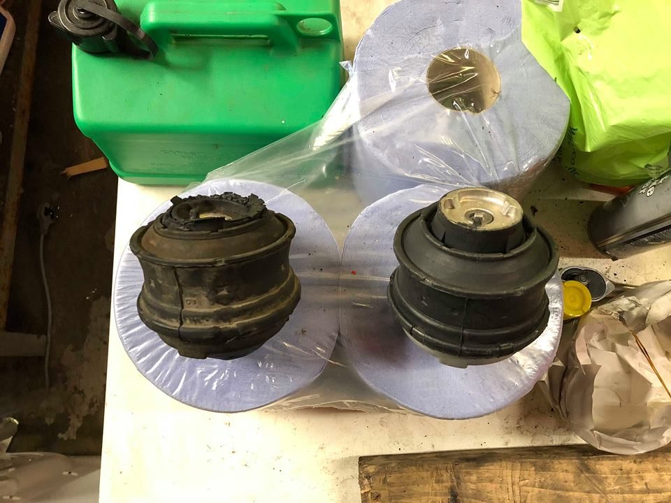 signs of worn engine mounts
